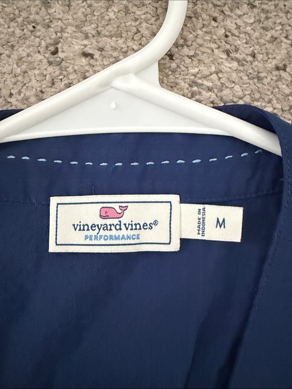 Vineyard Vines Navy Sleeveless Wrap Tiered Midi Dress - Picture 2 of 6